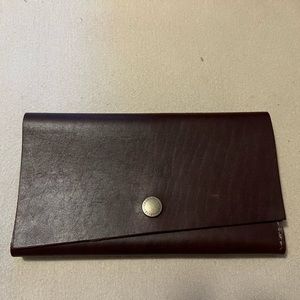 Portland Leather Goods Rancher Wallet. Dark Brown